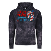Cloud Black flip flops fireworks & freedom Vintage Hoodie - BarkalooDesign