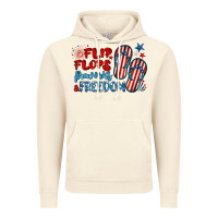 Vintage Artic flip flops fireworks & freedom Vintage Hoodie - BarkalooDesign