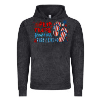Vintage Black flip flops fireworks & freedom Vintage Hoodie - BarkalooDesign