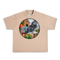 Burro ameraucana rooster christmas Urban Heavy Tee - LillyAllenDesigns