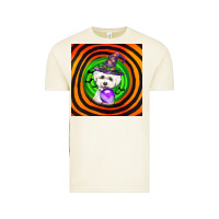 Vintage Arctic halloween bichons frise dog Vintage Tee - LillyAllenDesigns