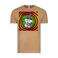 Vintage Camel halloween bichons frise dog Vintage Tee - LillyAllenDesigns