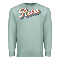 Seafoam retro colorful Premium Sweatshirt - chombo