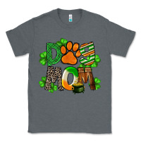 Charcoal Heather St. Patricks Dog Mom Classic Tee - FaDigitalArtStudio