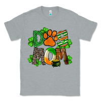 Heather Grey St. Patricks Dog Mom Classic Tee - FaDigitalArtStudio