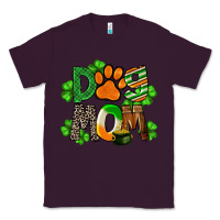 Plum St. Patricks Dog Mom Classic Tee - FaDigitalArtStudio
