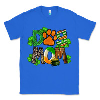 True Royal St. Patricks Dog Mom Classic Tee - FaDigitalArtStudio