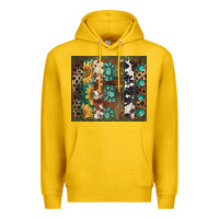 Lemon western patterns brushstroke Premium Hoodie - BarkalooDesign