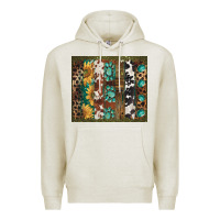 Western Patterns Brushstroke Premium Hoodie | Teevron