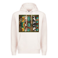 Pale Pink western patterns brushstroke Premium Hoodie - BarkalooDesign