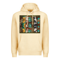 Pina Colada western patterns brushstroke Premium Hoodie - BarkalooDesign