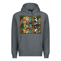 Rock western patterns brushstroke Premium Hoodie - BarkalooDesign