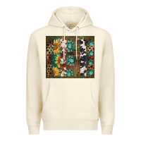 Sandshell western patterns brushstroke Premium Hoodie - BarkalooDesign