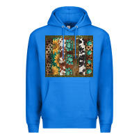 True Royal western patterns brushstroke Premium Hoodie - BarkalooDesign