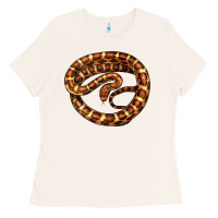 Bone Corn Snake Illustrations Ladies Tee - LillyAllenDesigns