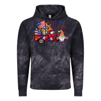 Cloud Black american gnomies truck Vintage Hoodie - BarkalooDesign