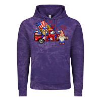 Cloud Purple american gnomies truck Vintage Hoodie - BarkalooDesign