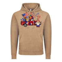 Vintage Coffee american gnomies truck Vintage Hoodie - BarkalooDesign