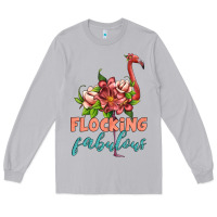 Moon Dust flamingo flocking fabulous Long Sleeve Tee - Artiststas