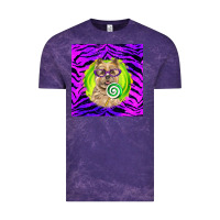 Cloud Purple Halloween Cairn Terrier Dog Vintage Tee - LillyAllenDesigns