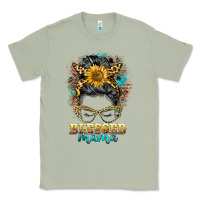 Matcha blessed mama messy bun Classic Tee - BarkalooDesign