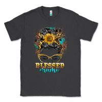 Smoke blessed mama messy bun Classic Tee - BarkalooDesign