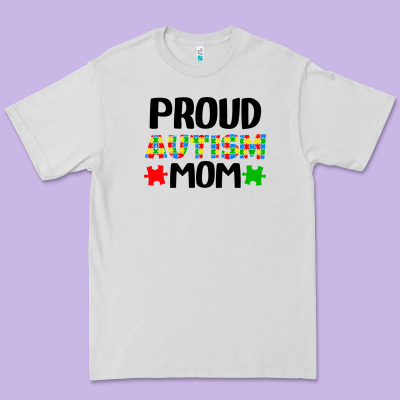 Autism Awareness Puzzle Theme Premium Tee Designed By Cowhidedigitalart