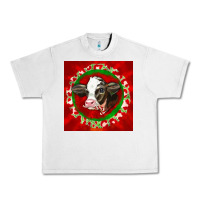 Lunar Rock christmas holstein calf face Urban Heavy Tee - LillyAllenDesigns