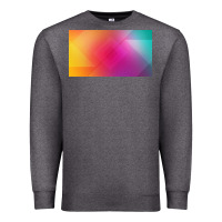 Charcoal Heather multicolor abstract lines Premium Sweatshirt - chombo