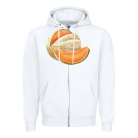 White colorado cantaloupe png Zipper Hoodie - RanaPortraitStore