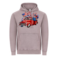Vintage Zinc american truck 4th of july Vintage Hoodie - BarkalooDesign