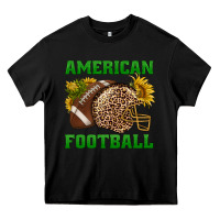 Black american football Heavy Core Tee - BundleAndBundleShop