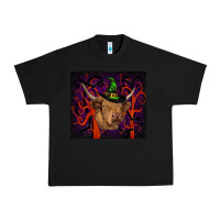 Black halloween glitter highland cow tumbler Urban Heavy Tee - RanaPortraitStore