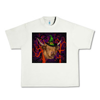 Pistachio halloween glitter highland cow tumbler Urban Heavy Tee - RanaPortraitStore
