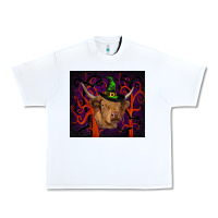 White halloween glitter highland cow tumbler Urban Heavy Tee - RanaPortraitStore