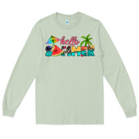 Matcha hello summer Long Sleeve Tee - Artiststas