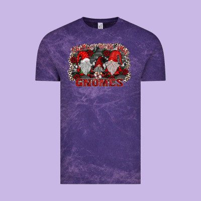 Chillin With My Gnomies Vintage Tee Designed By Sublimationcraftshop