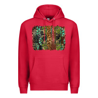 Cardinal western camouflage brushstroke Premium Hoodie - BarkalooDesign