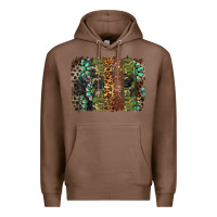 Chestnut western camouflage brushstroke Premium Hoodie - BarkalooDesign