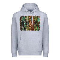 Heather Grey western camouflage brushstroke Premium Hoodie - BarkalooDesign