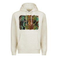 Oatmeal Heather western camouflage brushstroke Premium Hoodie - BarkalooDesign