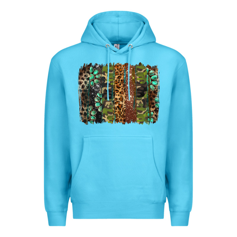 Western Camouflage Brushstroke Premium Hoodie by BarkalooDesign | Teevron