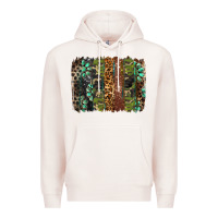 Pale Pink western camouflage brushstroke Premium Hoodie - BarkalooDesign