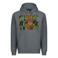 Rock western camouflage brushstroke Premium Hoodie - BarkalooDesign