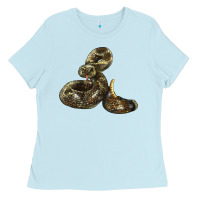 Baby Blue Rattlesnake Ladies Tee - LillyAllenDesigns