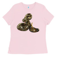 Bubblegum Pink Rattlesnake Ladies Tee - LillyAllenDesigns