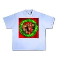 Grape Ice christmas red angus calf Urban Heavy Tee - LillyAllenDesigns