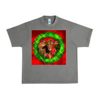 Tornado christmas red angus calf Urban Heavy Tee - LillyAllenDesigns