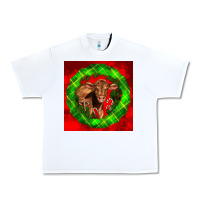White christmas red angus calf Urban Heavy Tee - LillyAllenDesigns