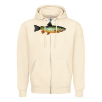 Sandshell Greenback Cutthroat Trout Fish Zipper Hoodie - RanaPortraitStore